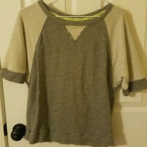 3/4 length sweatshirt