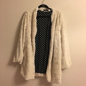 MINKPINK Faux Fur Coat