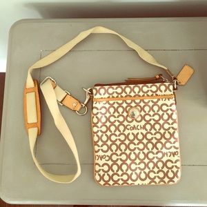 Coach cross body purse