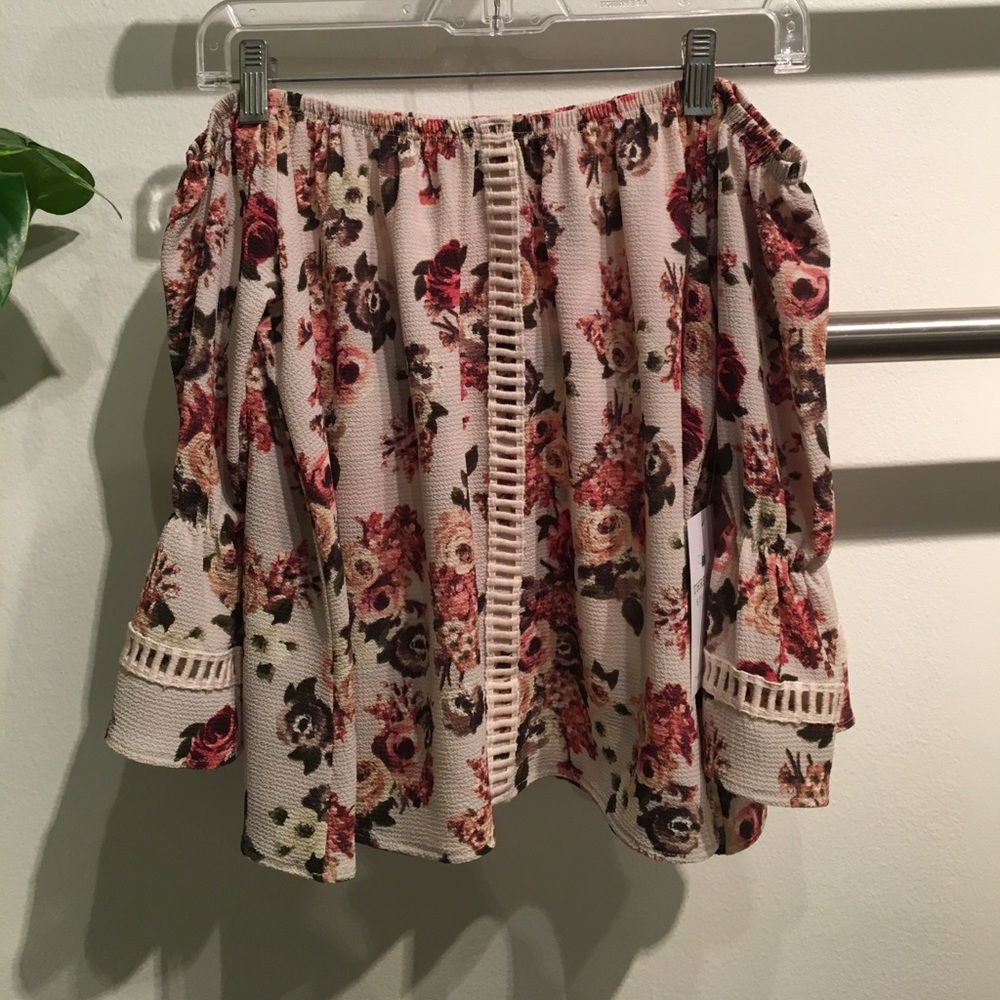 Floral Off Shoulder Top