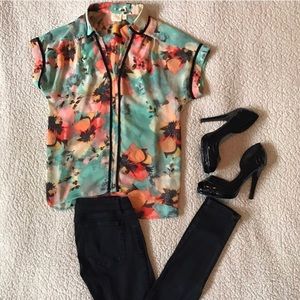 🔵Floral Print Blouse🔵