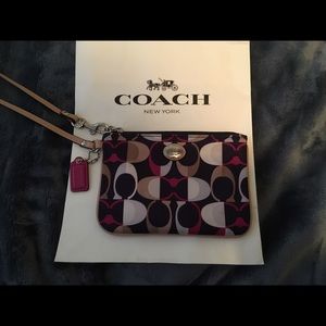 Coach wristlet