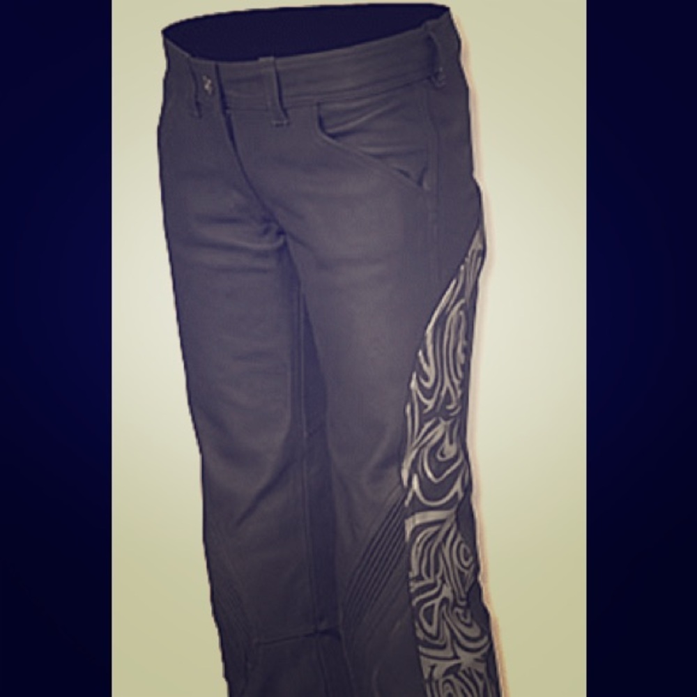 Teknic 100% Leather Women's Motorcycle Pants