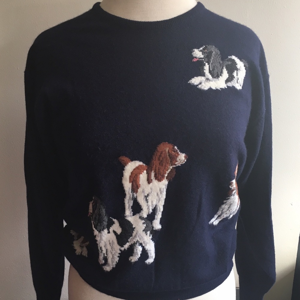 Ballantyne Cashmere Puppy Dog Sweater - 36
