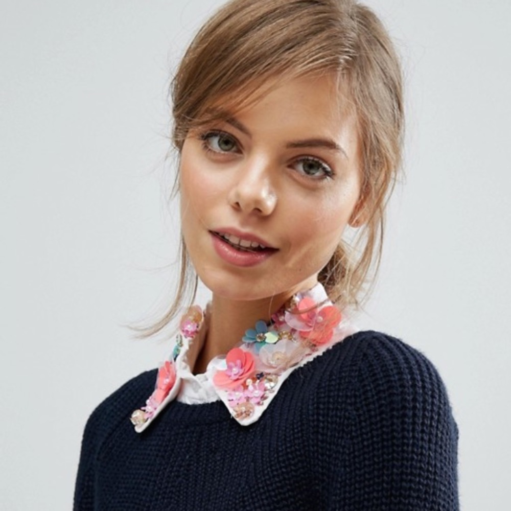 ISO ASOS Embellished Bib