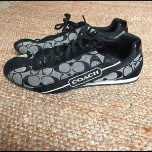 Black Coach Hillary sneaker women's size 11