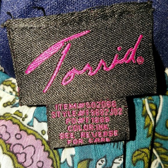 Paisley Torrid dress - Picture 2 of 5