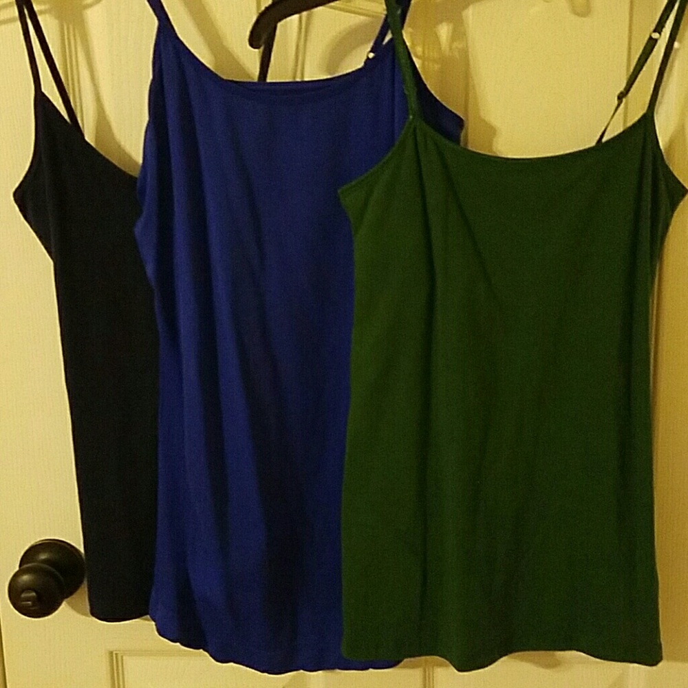 Various brand camisoles