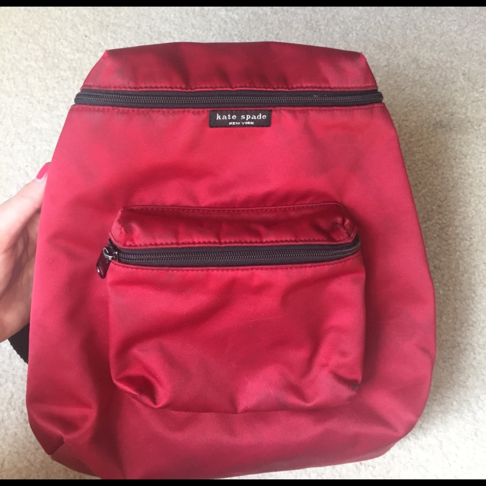 Kate Spade backpack w adjustable straps