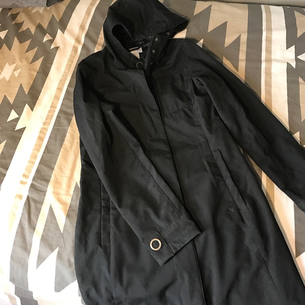 Free country black parka