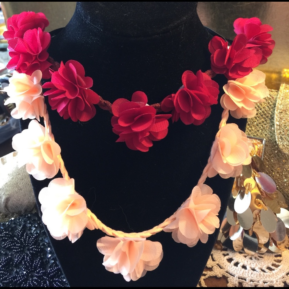 Two Silk Flower 🌺 Headbands