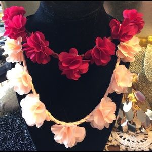 Two Silk Flower 🌺 Headbands