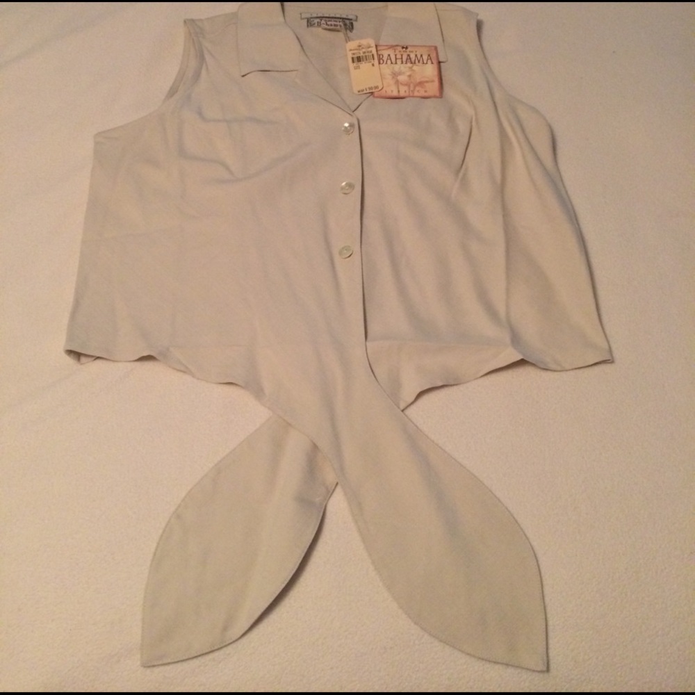 Tommy Bahama 100% Silk Blouse