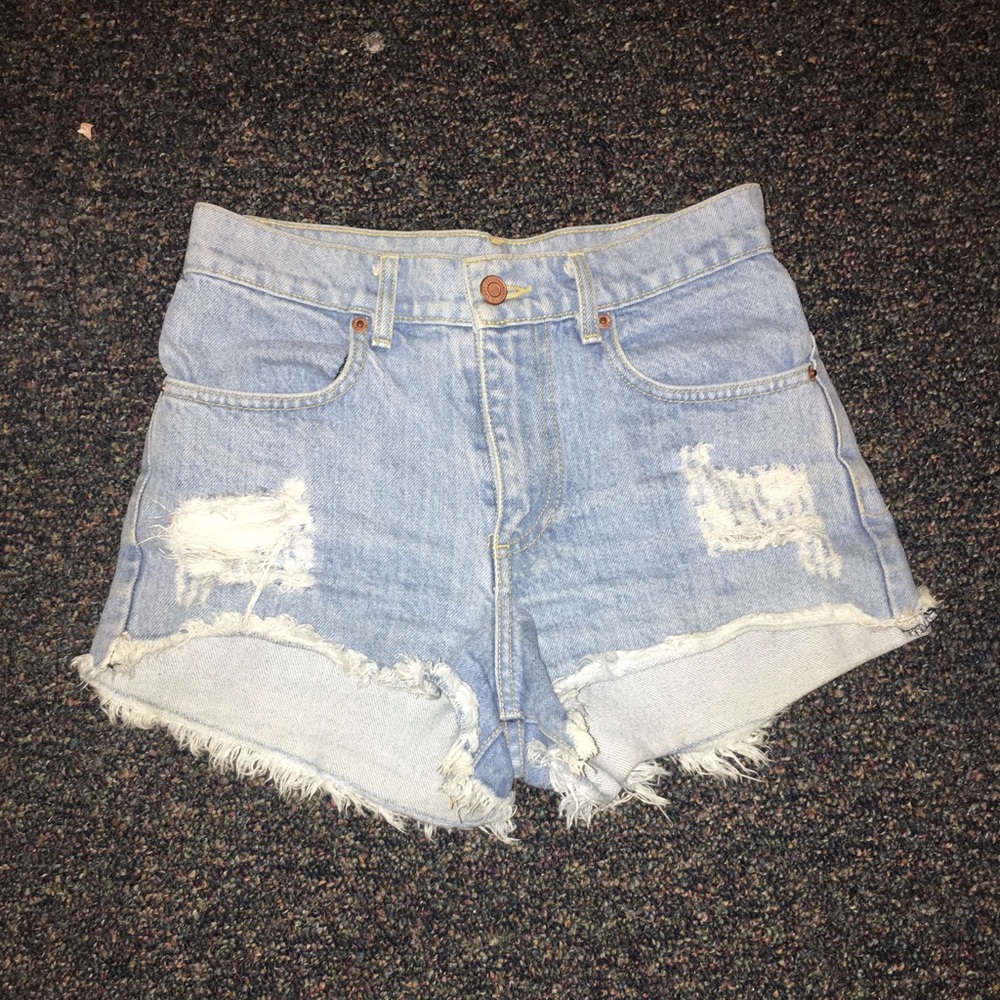 brandy melville high waisted shorts