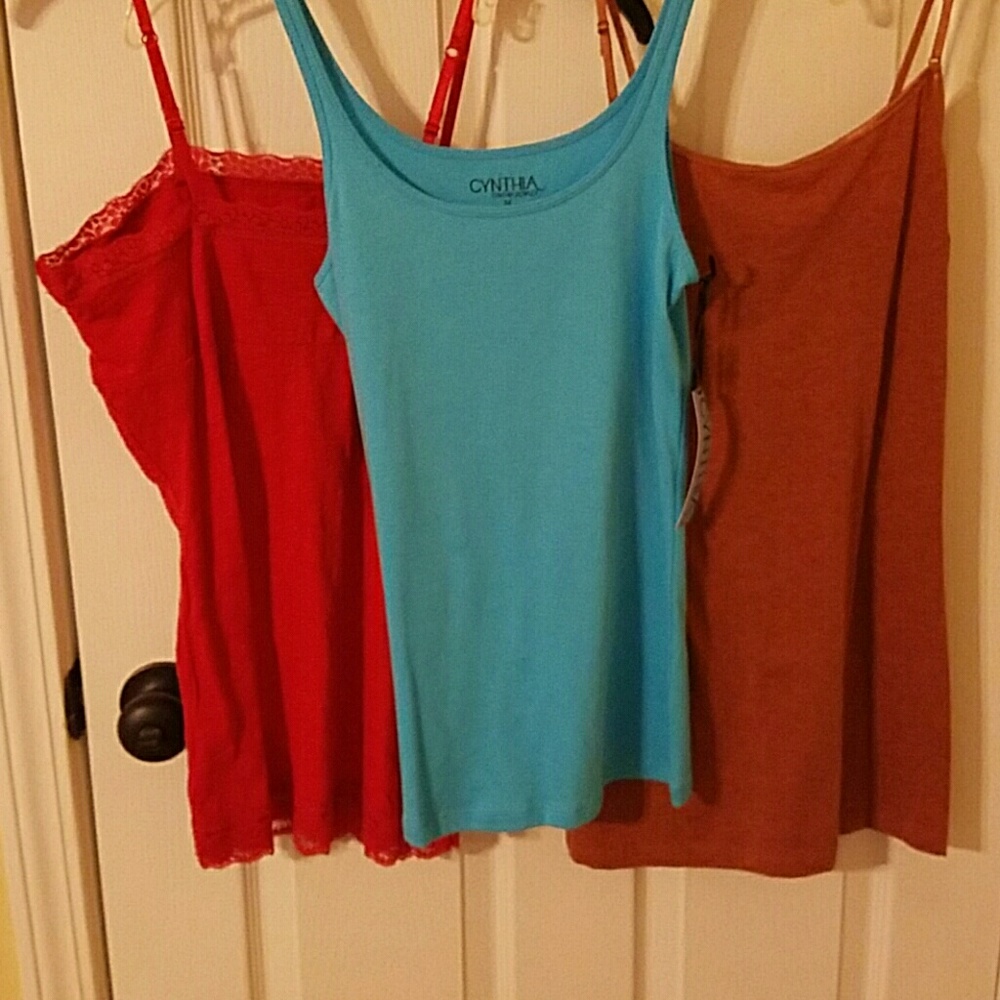 Various brand camisoles