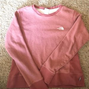 The North Face red sweater