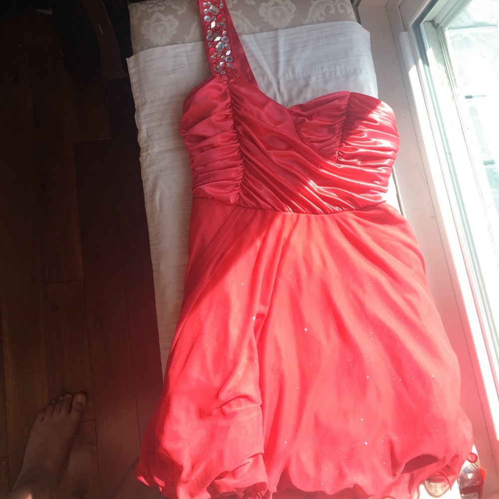 My Michelle coral dress