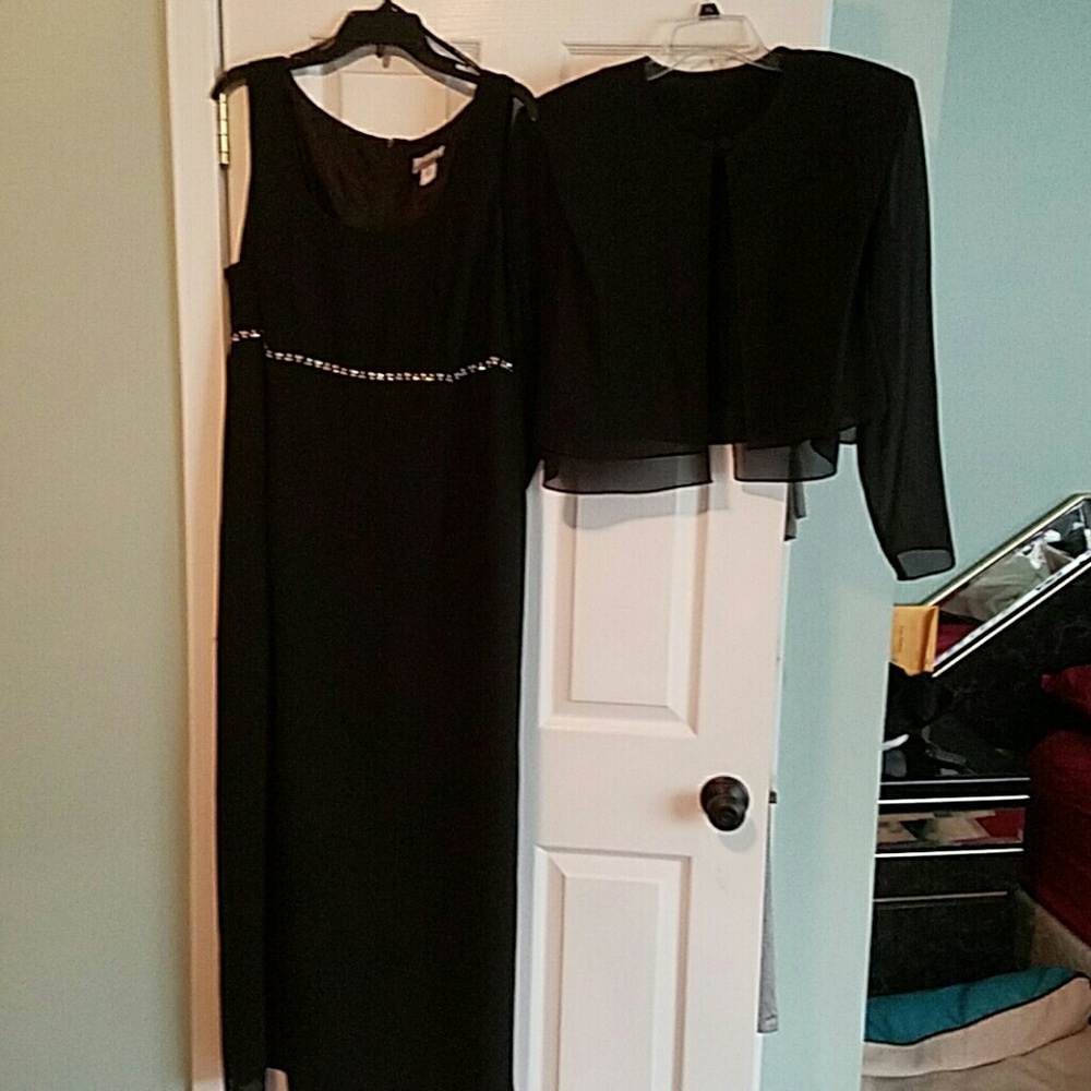 Full length cocktail dress