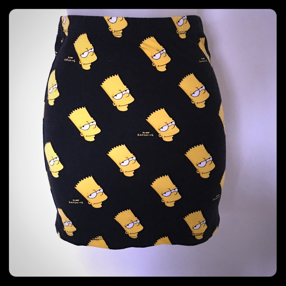 Bart Simpson Bodycon skirt