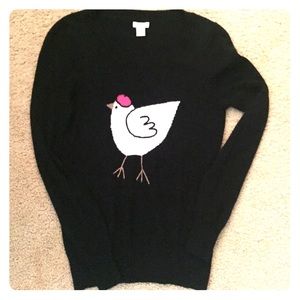 JCrew birdie sweater XS