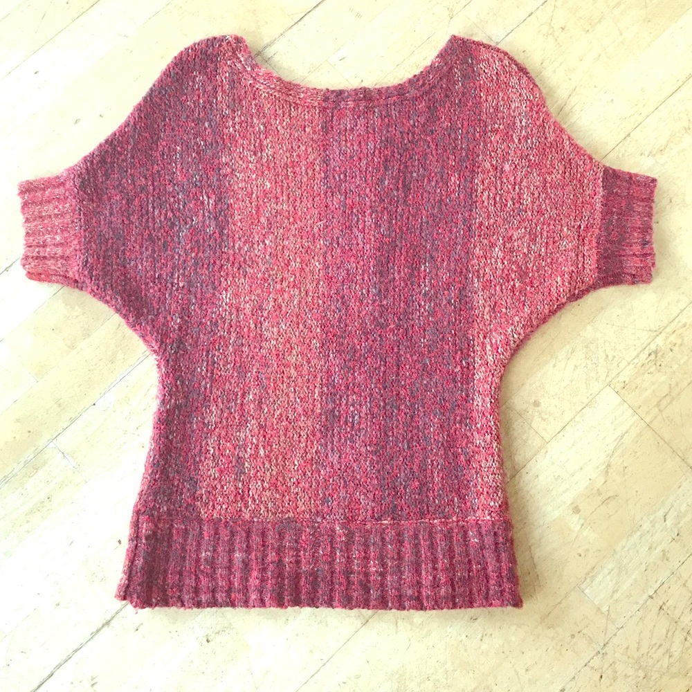 Fall Orange sweater from The Limited