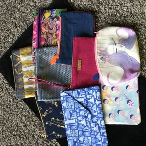 9 ipsy brand-new never used bags