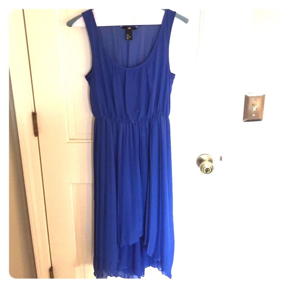 Blue dress