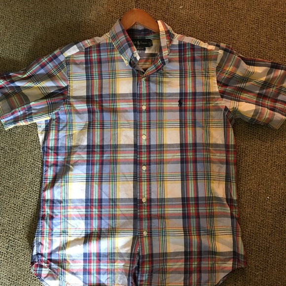Men's Ralph Lauren button down short sleeve - Picture 1 of 2