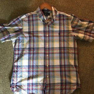 Men's Ralph Lauren button down short sleeve