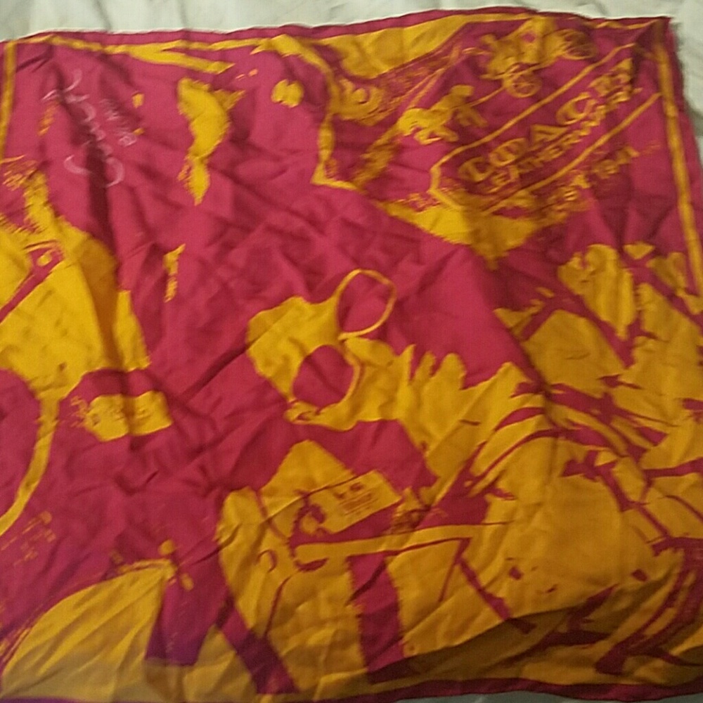 Coach scarf - Picture 2 of 2
