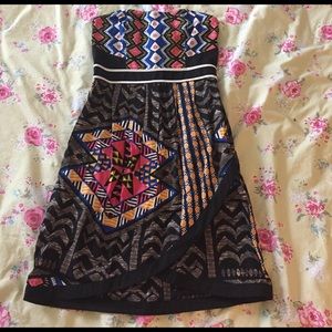 Strapless dress