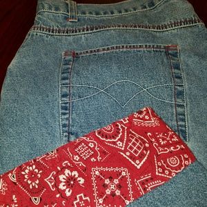 Pretty pair of jeans.