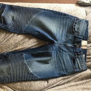 REVICE DENIM Biker Skinny / Coast Wash