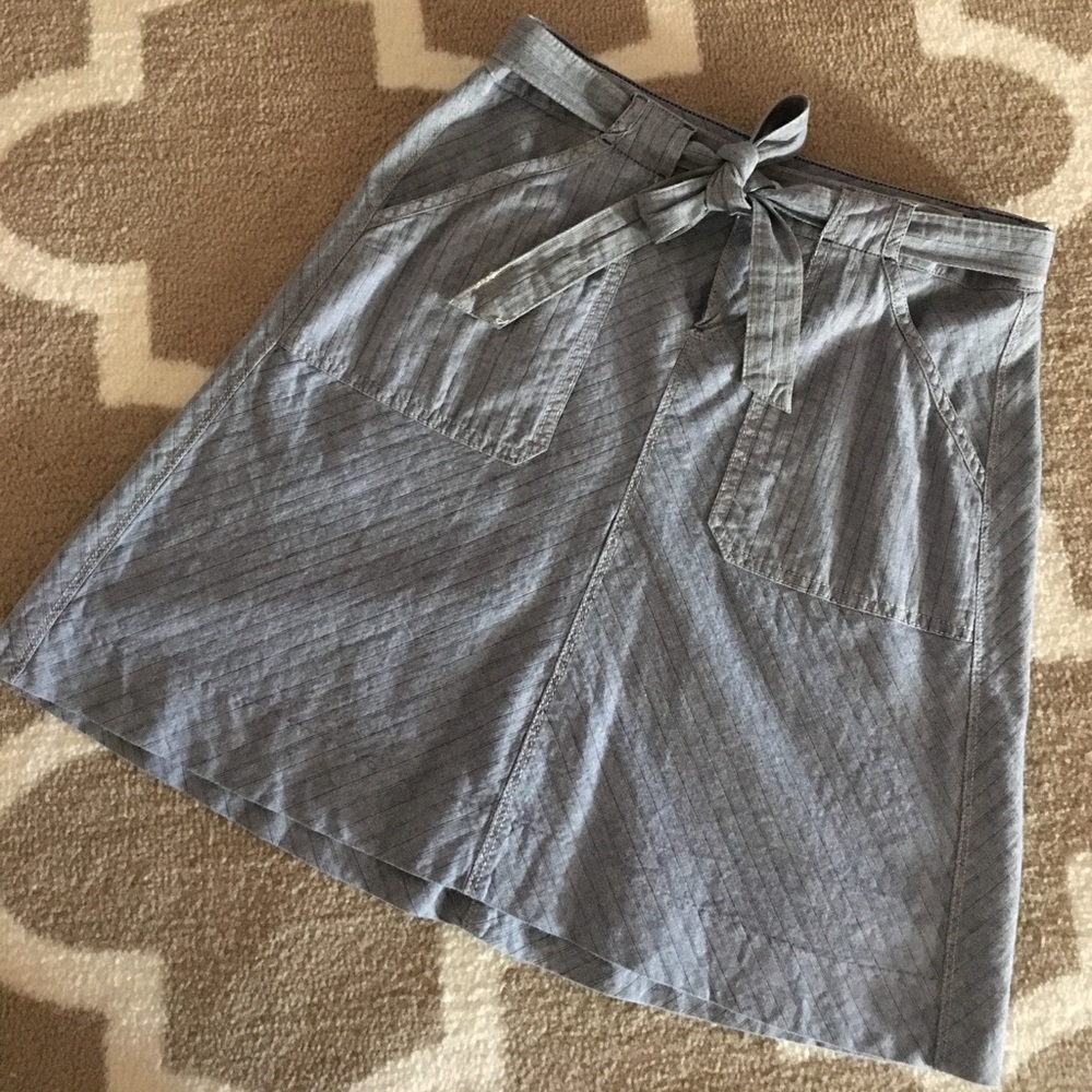Gap Chambray Skirt