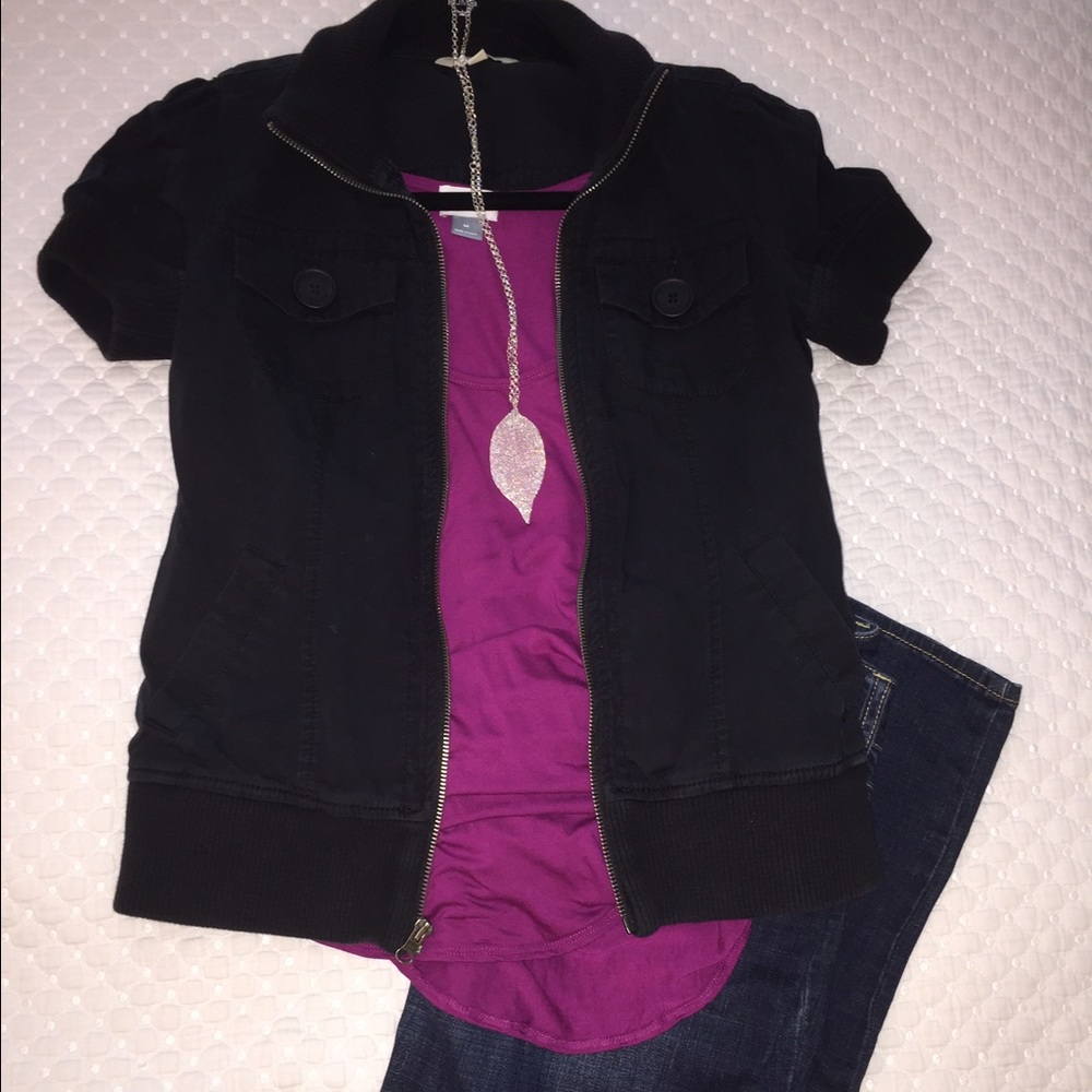 Black Rubbish brand jacket