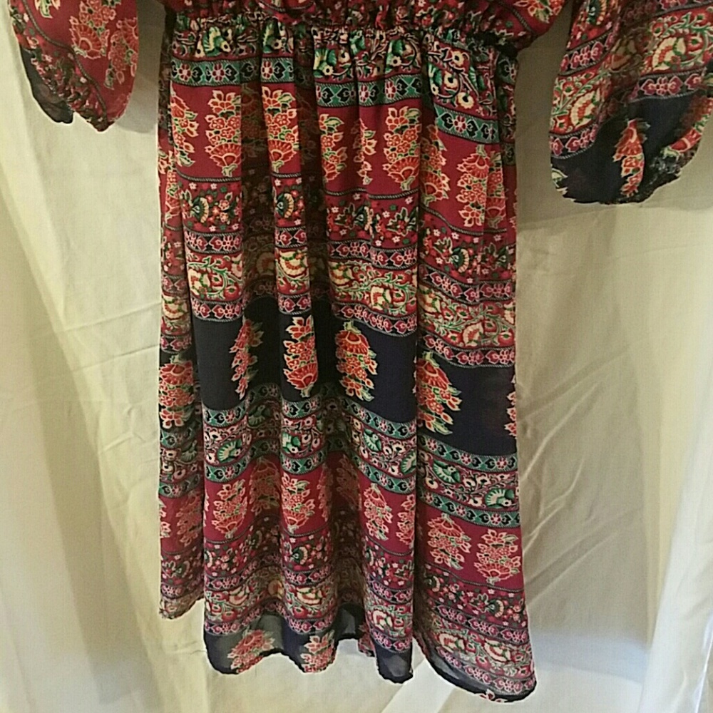 MULTI COLOR DRESS - Picture 4 of 8