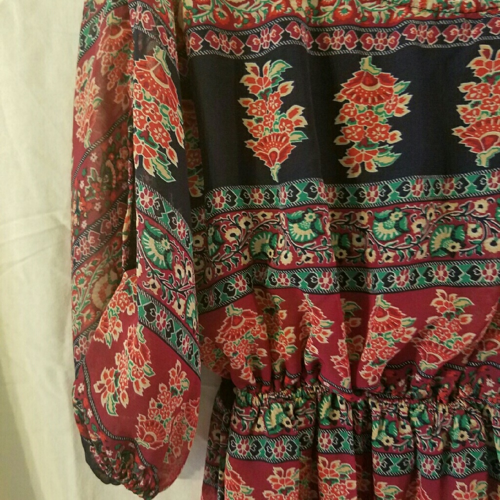 MULTI COLOR DRESS - Picture 7 of 8