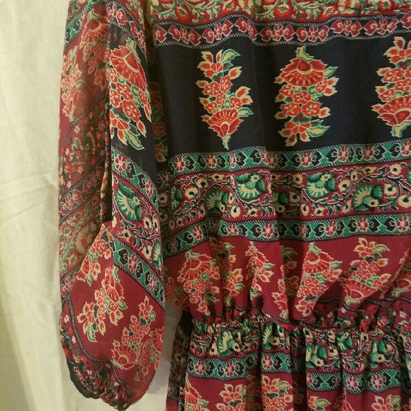 MULTI COLOR DRESS - Picture 3 of 8