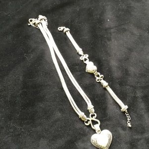 Lia Sophia Love Dust necklace and bracelet