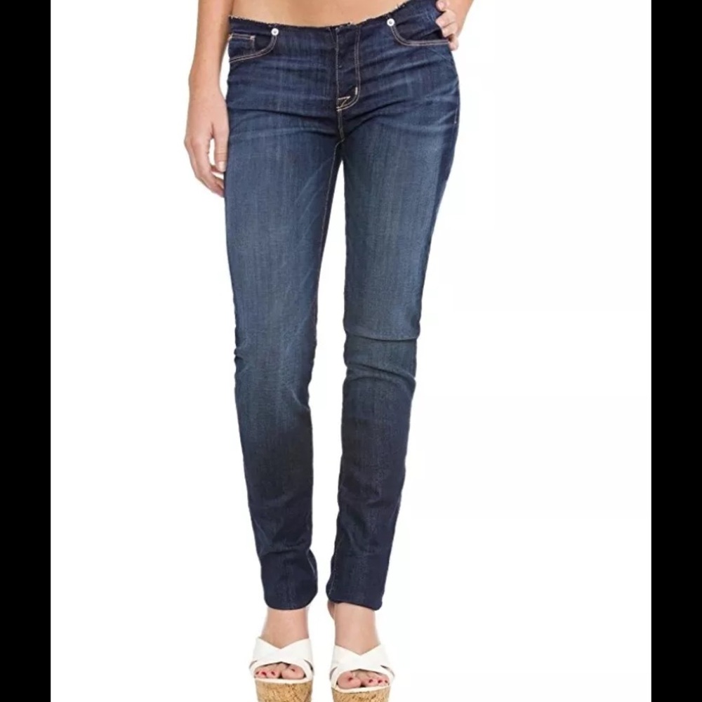 *SOLD* Hudson Colette cut waistband skinny jeans