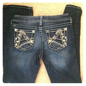 Ariat denim size 27R Amber fit