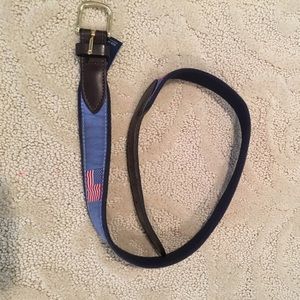 Vineyard Vines Boys American flag Belt size 28