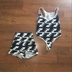 American apparel outfit and pink sweater trade