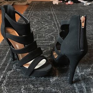 Black heels