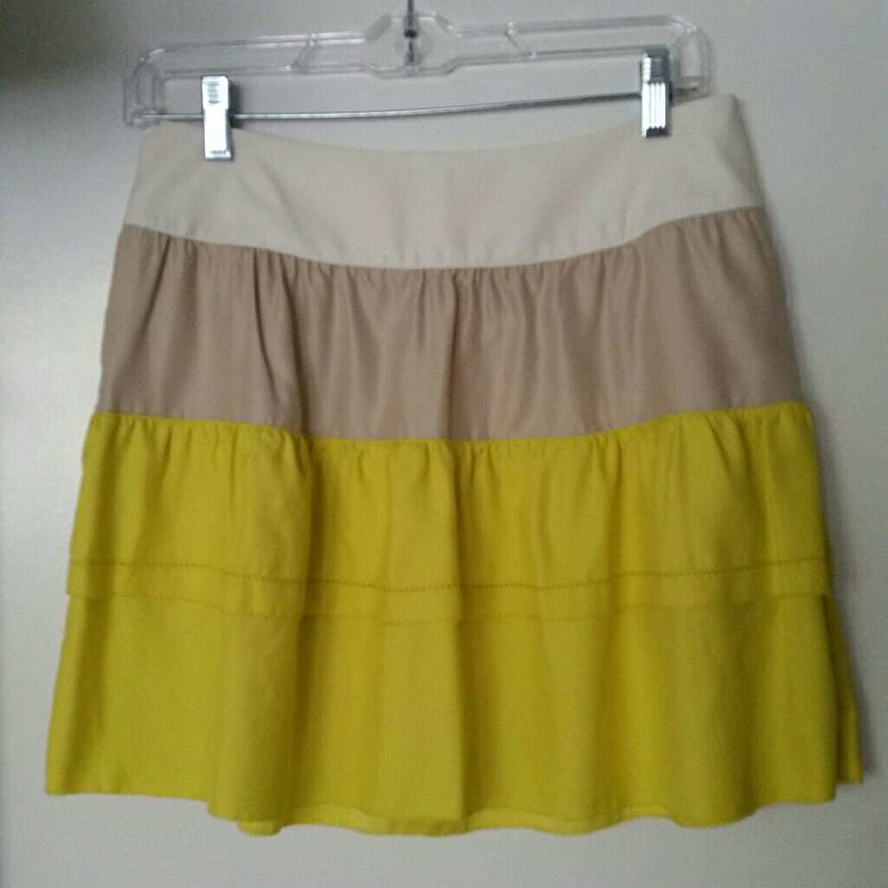 Banana Rebublic color block skirt