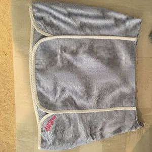 Lilly Pulitzer searsucker skort size 0