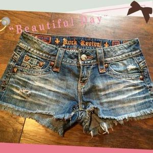 Rock Revival Jean Shorts