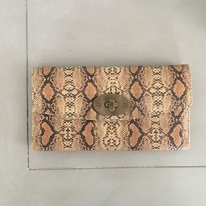 Kimchi blue faux leather wallet