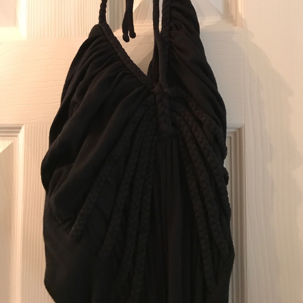 Long black sky dress