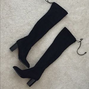 Black Over the Knee Boots